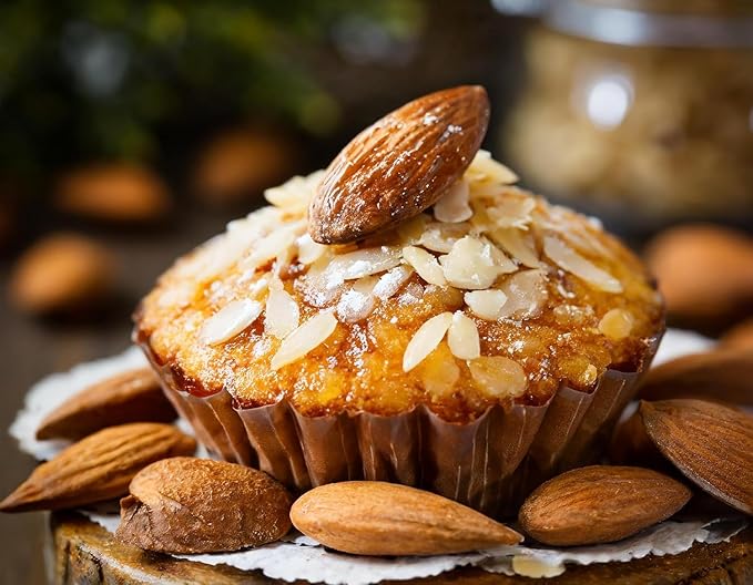 Almond Emulsion for Baking – Natural Flavoring Blend for Cookies, Cakes, Ice Cream, Smoothies, Beverages & More – 8 fl oz Kosher, Pure Almond Emulsion by Collective Aromas Co.