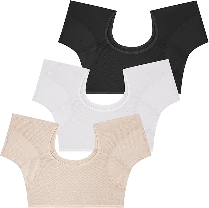 satithry 3PCS wrap style lady's underarim absorbent vest underarm sweatproofpads