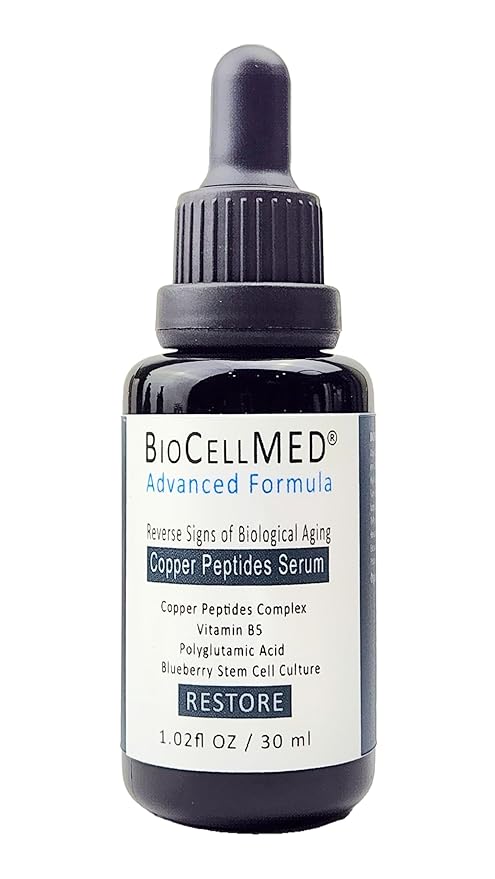 Copper Peptides Serum For Face (Plant Stem Cell Serum for Face) Full Size:1.0oz / 30ml