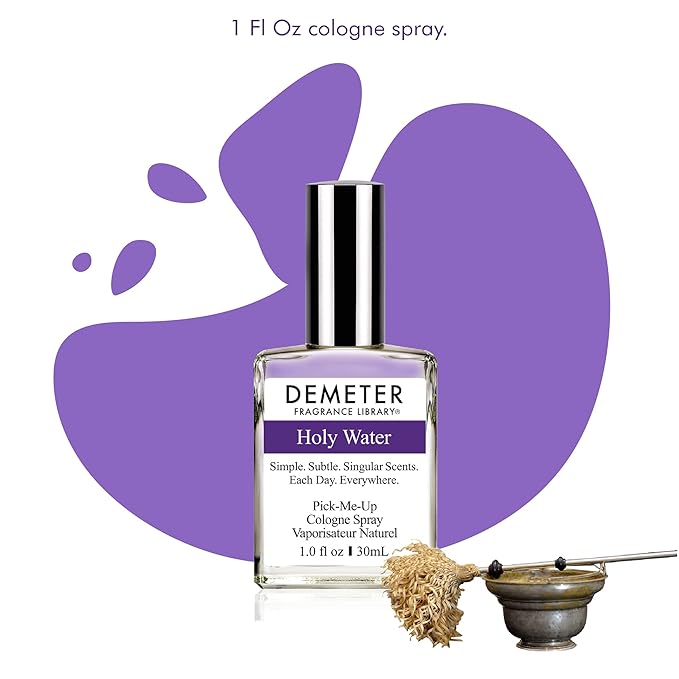 DEMETER Holy Water, 1 Oz Cologne Spray, Perfume for Women and Men