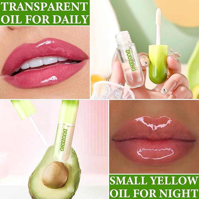 Lip Plumper Set,Lip Plumper Oil Gloss Night