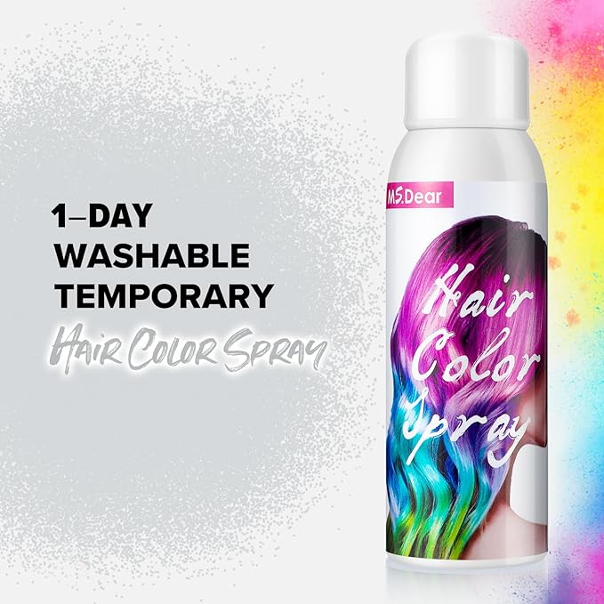 ONE-TIME USE White Hair Color