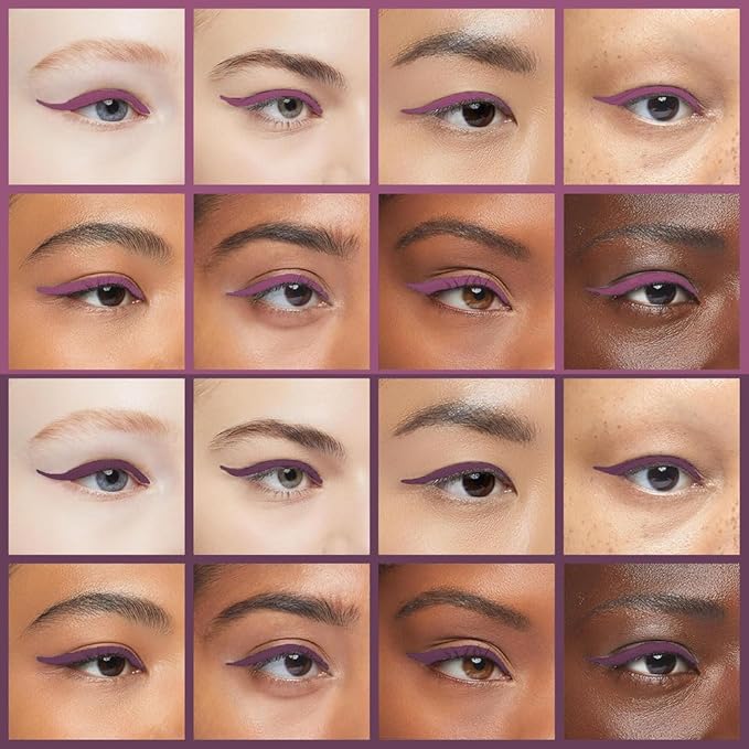 evpct 2Pcs Light Dark Purple Gel Eyeliner Pencils Eye Black Face Paint Stick Lipstick Halloween Makeup Set Waterproof Smudge Proof Eyeliner Pen Crayon Smokey Eye delineador de ojos contra el agua