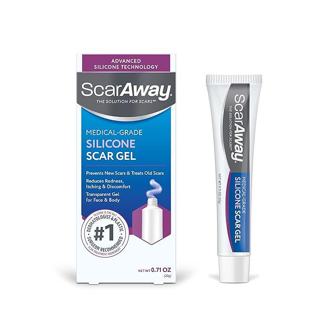 ScarAway Silicone Scar Gel, Helps Improve 20g