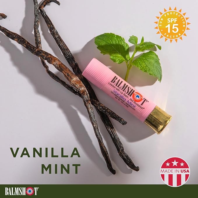 BALMSHOT Lip Balm Two Pack of Classic