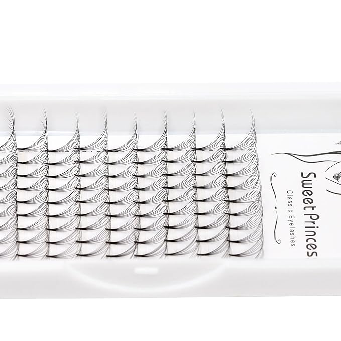 12rows 120pcs 10D Premade Volume Fans Eye Lashes Extensions Thickness 0.07mm D Curl Black Soft Individual False Eyelashes Makeup Fake Lashes Cluster 8-18mm to Choose (7D-4pack-12-13-14-15mm)