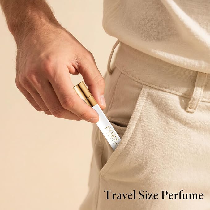 Pheromones Cologne for Men, Pepper, Bergamot and Woddy Eau de Parfun for Men, Long Lasting Mens Pheromones Cologne Spray, 0.41 fl.oz Travel Perfume Spray