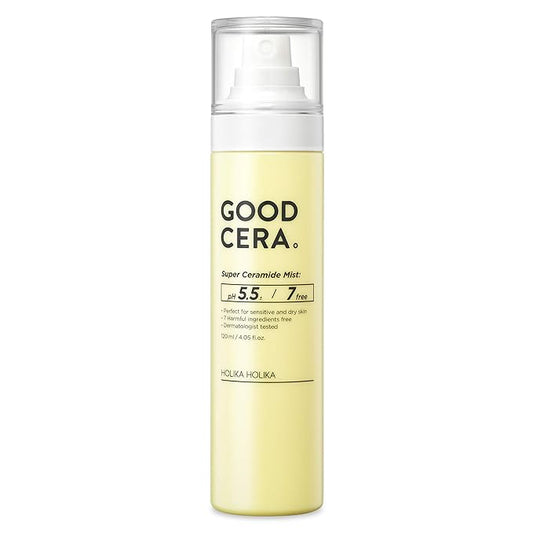 HOLIKA HOLIKA Good Cera Super Ceramide Mist | Face Mist Hydrating Spray w/Fermented Ceramides (4.05 fl oz)