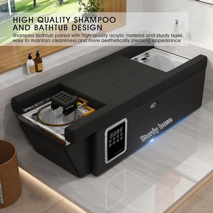 Artist hand Shampoo Bowl, Massage Bed, Head Spa Equipment, Foot Bath, Spa Beauty Salons, Backwash Unit Beauty Bed