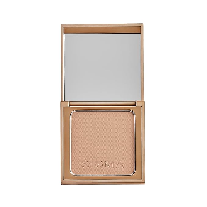 Sigma Beauty Matte Bronzer Powder - Longwear Light Bronzer with Matte Finish for Face - Achieve Natural, Sun Kissed Glow (Medium)