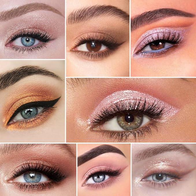 20 Colors Nude Pink Gold Brown Basics Eyeshadow Palette,Matte Nude Neutral Naked Eye Shadow Makeup,Highly Pigmented Long Lasting Waterproof Ultra-Blendable,Great for Travel Gift Kit