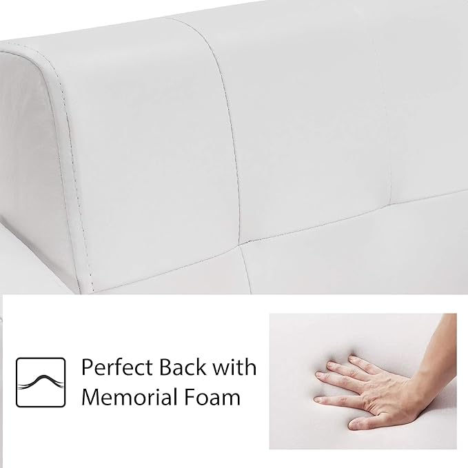 BarberPub Salon Chair for Hair Stylist, Hydraulic Barber Styling Chair, Beauty Spa Equipment 8813 (6" Seat Height Adjustment) (White)