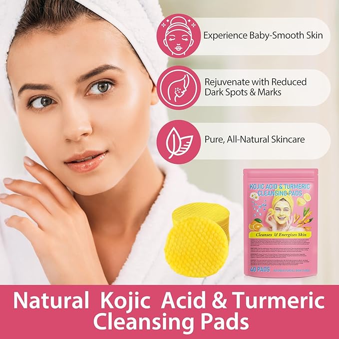 Turmeric kojic pads, turmeric kojic