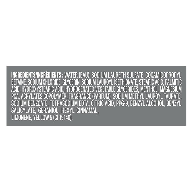 DOVE MEN + CARE Post-Workout Body Wash 3N1 Recharge 4 Count For Men With Menthol, 18 oz