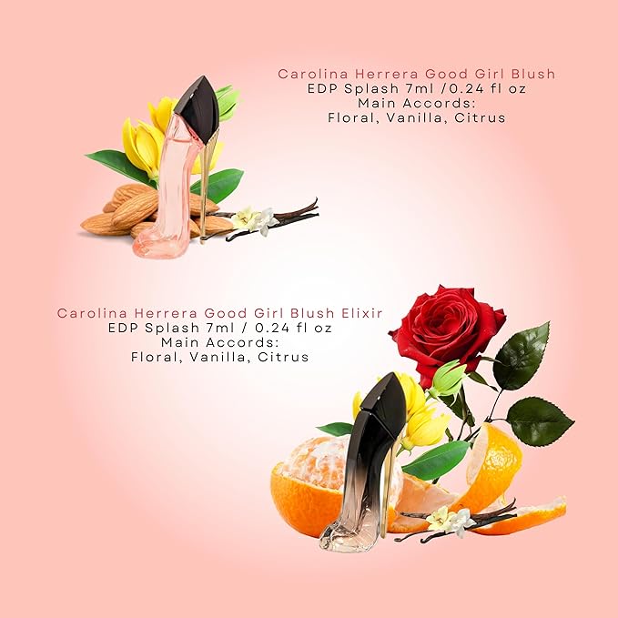 Carolina Herrera Good Girl Perfume for Women 4 Pc Mini Splash Gift Set