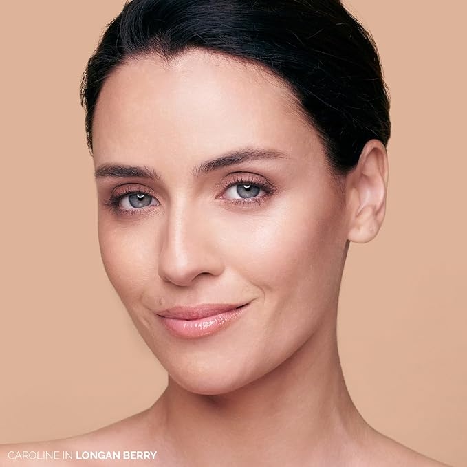 OFIR Elation Powder Blush – Buildable & Highly-Pigmented, Line-Blurring Formula for a Smooth Finish Long-lasting, Lightweight Blush Powder 0.13 oz (Longan Berry - Bronzed Nude Shade)