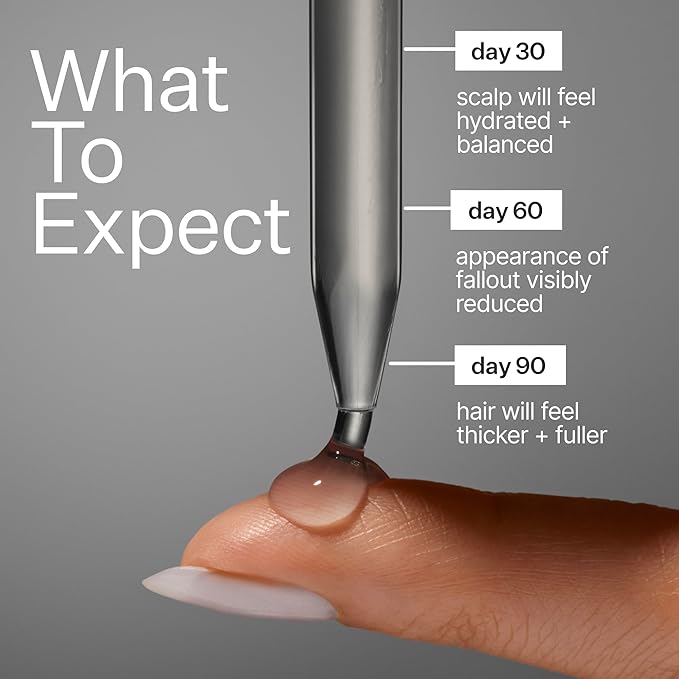 Act+Acre Cold Processed Stem Cell Scalp Serum - Promotes Thicker and Fuller-Looking Hair - Soothes and Hydrates the Scalp - Sulphate and Paraben Free - Aloe Vera for Improved Scalp Health - 1 fl oz.