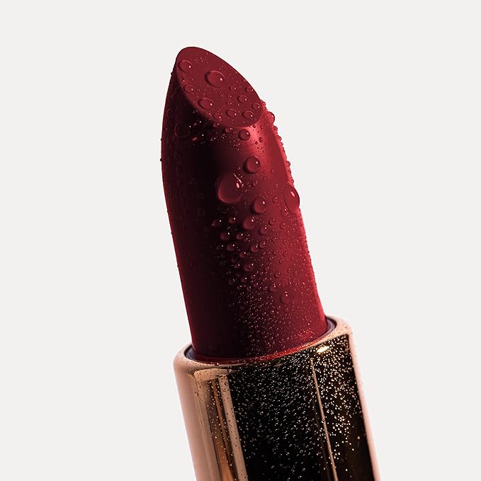 YENSA Vibrant Silk Hydrating Lip Stick - Long Lasting Lipstick with Hyaluronic Acid, Vitamin E & Super Oils - High Pigment Color & Semi Glossy Finish - Moisturizing Formula - Captivate (0.12 oz)