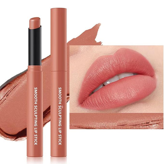 Matte Lipstick for Women Lip Makeup Lipsticks Lip Liner Pencil Waterproof Long Lasting Hypoallergenic Highly Pigmented Quick Makeup Lightweight Portable Lip stick 5#