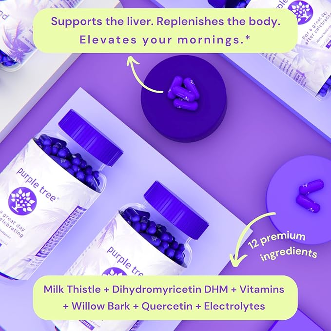 purple tree Post-Celebration Wellness |