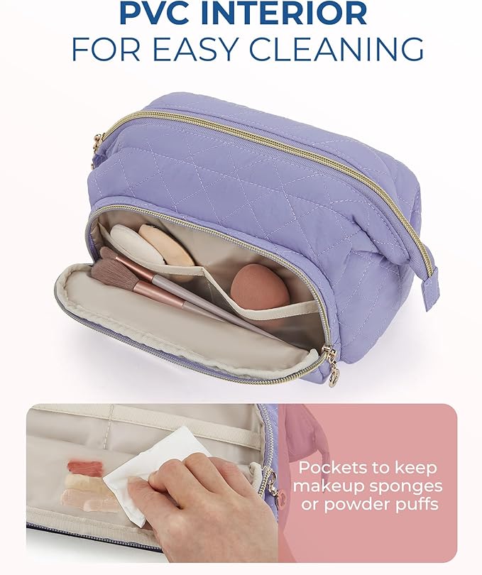 Bagsmart makeup bag, travel cosmetic