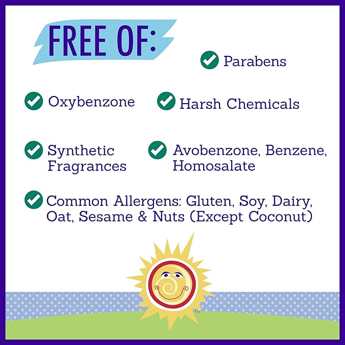 California Kids Super Sensitive SPF 30+ Sunscreen Lotion | Broad Spectrum | Titanium Dioxide | Unscented Hypoallergenic Mineral Sunscreen | Kids Sunscreen With Tint | 82 g / 2.9 oz.