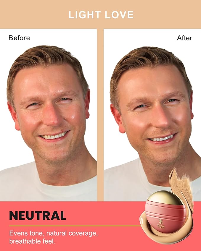 Konfident Glow Skin Tint – Light Love Hydrating Oil-Free Glass-Skin Foundation, Buildable Light-to-Medium Coverage, 30 ml – Inclusive Clean Makeup for Radiant Confidence