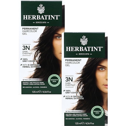 Herbatint Permanent Haircolor Gel, 3N