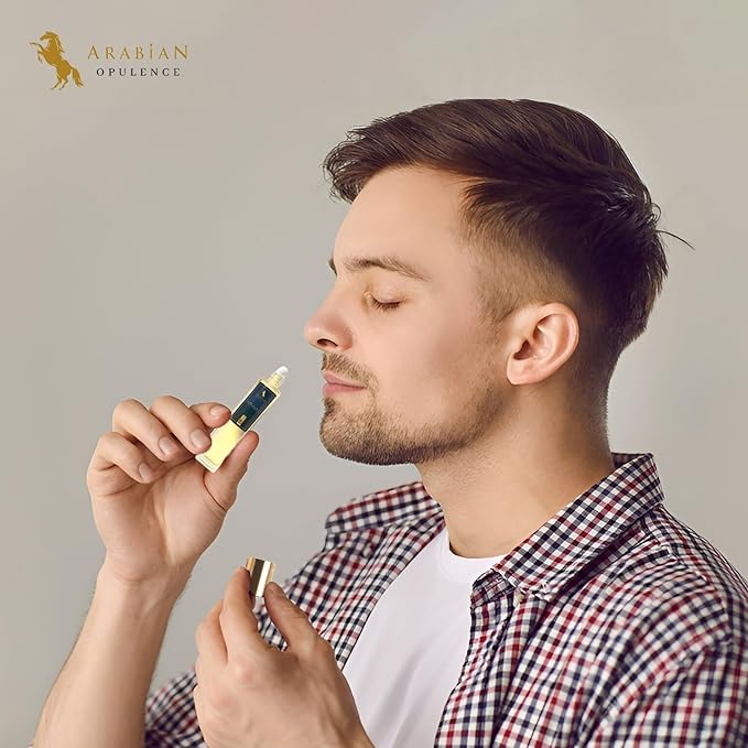 FR331 NOMADES Roll-on Perfume Oil for Women and Men, Luxurious and Concentrated Long Lasting Perfume Oil, Alcohol-Free Travel Size Body Scent for All-Day Freshness (15ml)