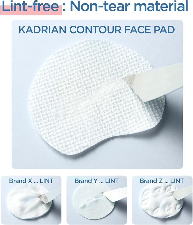 Kadrian double-sided facial pads -