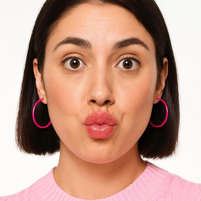 Deep Hydrating Lip Butter Balm | Plump & Nourish with Shea Butter, Vitamin E, Peptides & Hyaluronic Acid | Vegan, Non-Sticky, Anti-Aging Lip Treatment Care (Sheer Pink-Unscented)