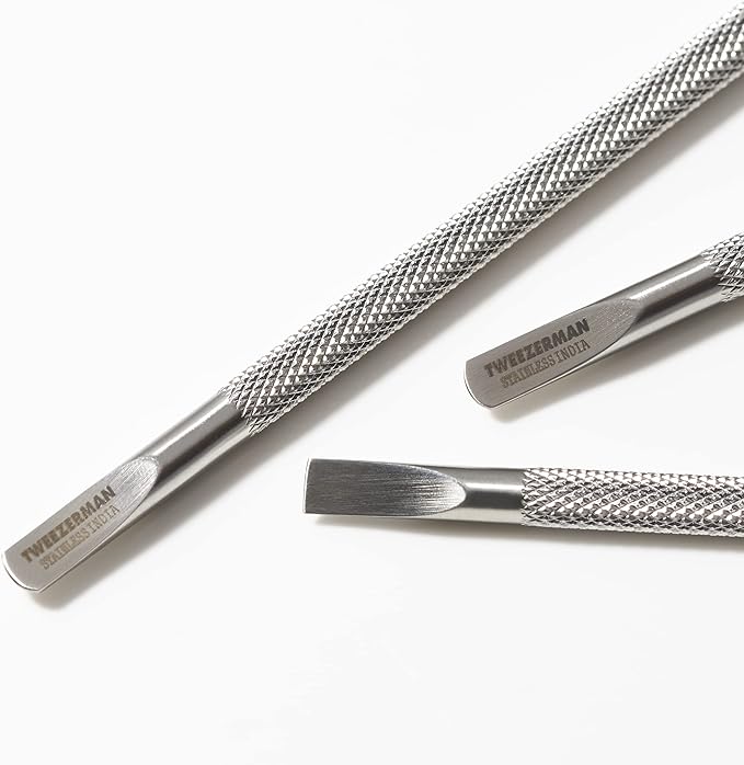 Tweezerman Cuticle Pusher and Nail Cleaner (Stainless Steel)