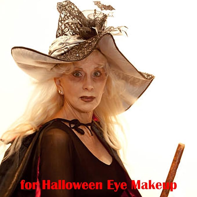 MEICOLY Ash-Brown Single Eyeshadow,Pressed Powder Matte Eye Shadow for Deer Cosplay Makeup,Halloween Smoky Eyes Makeup,Opaque Vegan Cruelty Free High Pigment Eyeshadow