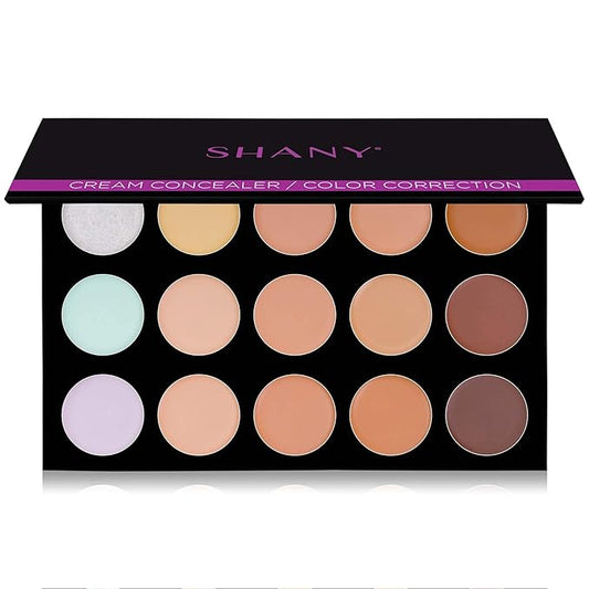 SHANY Cream Concealer/Camouflage Color Correcting Palette - Layer