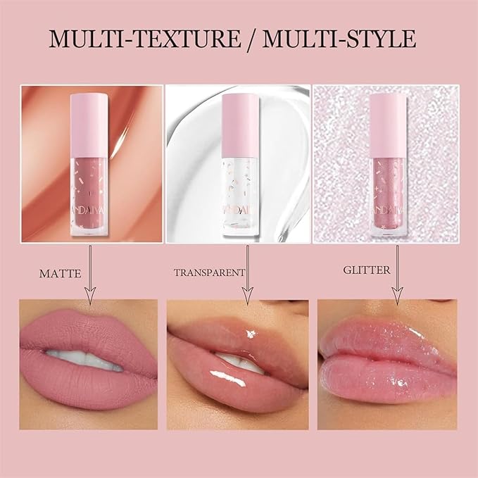 12Pcs Nude Matte Liquid Lipstick Set, Waterproof Long Lasting Non-Stick Cup 12 Colors Nude Lipstick 24 Hour Not Fade Matte Lipstick Professional Lip Gloss Makeup Christmas Day Gift Sets for Women