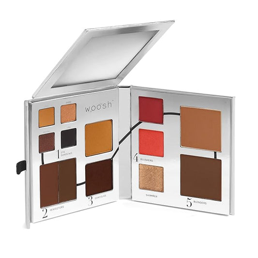 Woosh Beauty, Fold Out Face Original Makeup Palette,