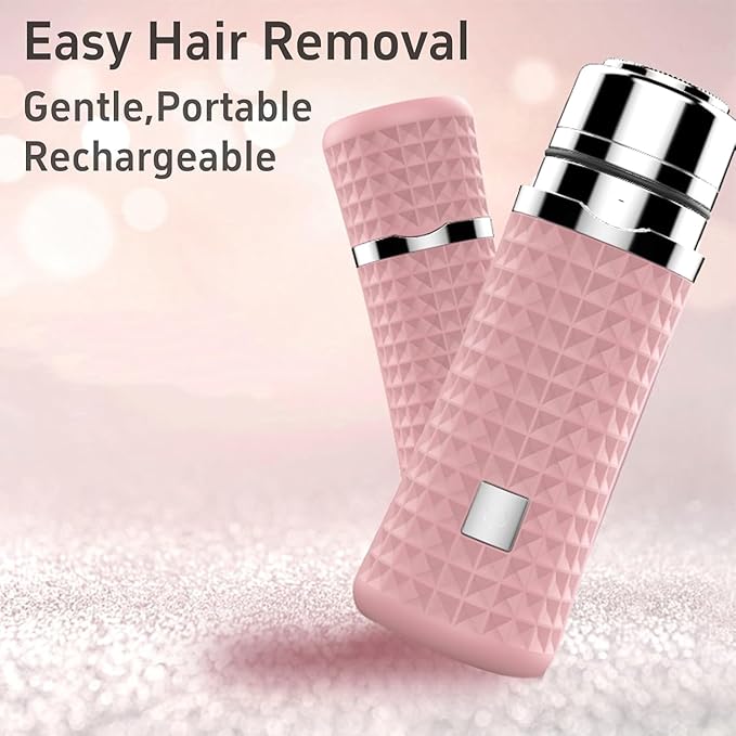 Mini Razors for Women, Upgraded Portable Powerful Electric Razors for Men, Facial Hair Remover for Women, Painless Face Shaver for Travel Office Business Trips