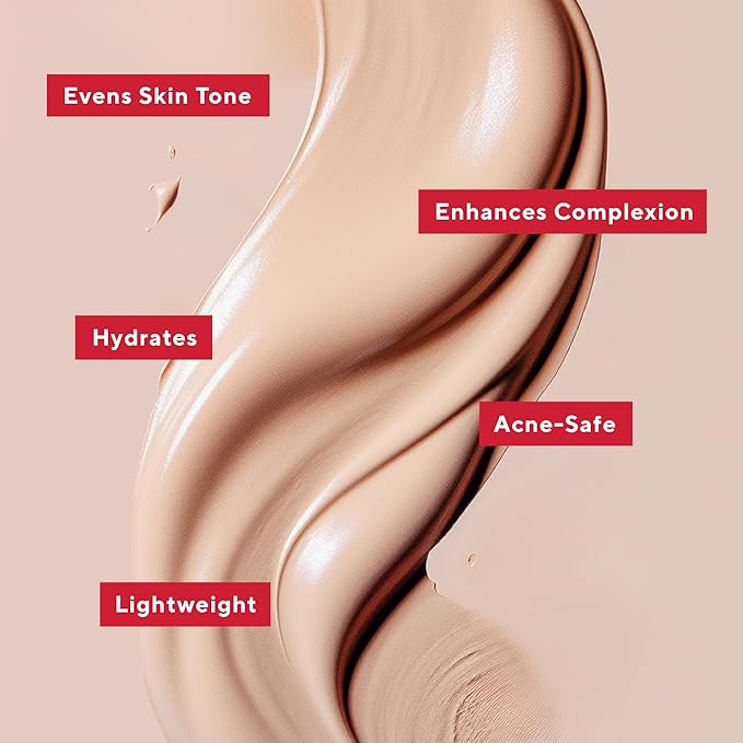 MIRABELLA - Invincible for All HD Liquid Foundation, Moisturizing Face Products for All Skin Types, Full-Coverage Lightweight Foundation Makeup, Moisturizing & Hydrating Beauty Care, Dark V