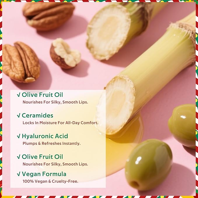 KIMUSE 3 Pack Tinted Lip Butter Hydration Balm, Hydrating Lip Treatment with Hyaluronic Acid & Vitamin E, Tinted Lip Balm for Instant Moisture, Shine & Hydration, Supple Lips, Vegan & Cruelty-Free