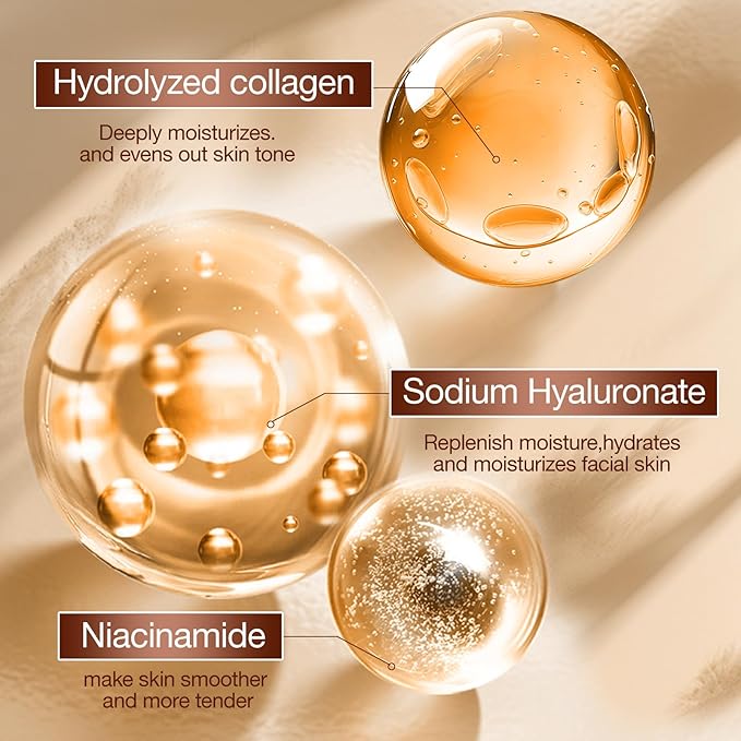 Anti Aging Skin Care Set - Snail Mucin & Collagen Infused - Skincare Gift Sets for Women - Deep Moisturizing & Firming Facial Kits - Suitable for All Skin Types