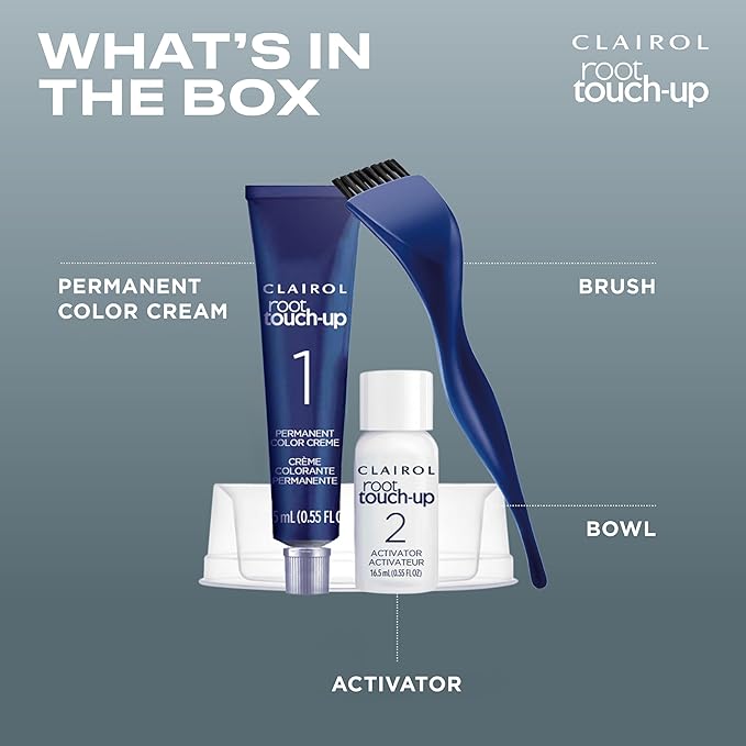 Clairol Root Touch-Up by Nice'n Easy Permanent Hair Dye, 6WN Light Chocolate Brown Hair Color, Pack of 1