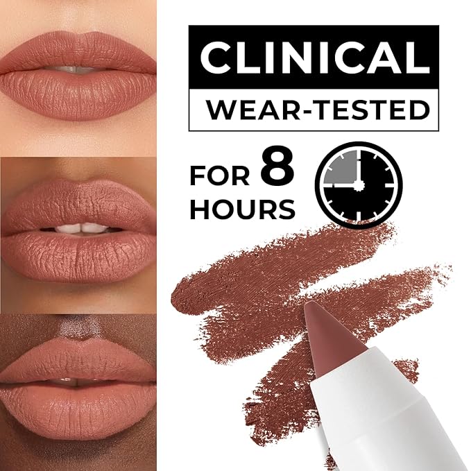 Lamel Matte Gel Lip Liner Pencil | Weightless&CreamyTexture - Sharpenable - Longwear & Waterproof - High Pigmented & Flawless Finish - Moisturizing - Cruelty-free & Paraben-Free,- 405, 1,7g/0.05oz