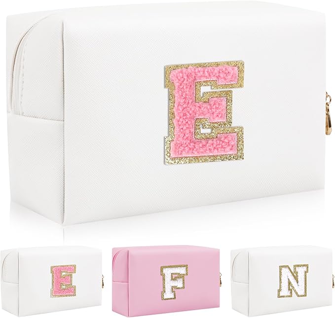 Personalized initial letter patch makeup