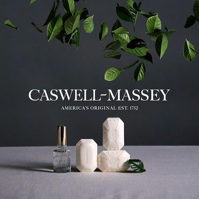 Caswell-Massey Number Six Gold Cap Cologne, Men’s Cologne with Sophisticated Top Notes of Bergamot, Rosemary & White Narcissus with a Premium Lavender Base, 3 Fl Oz