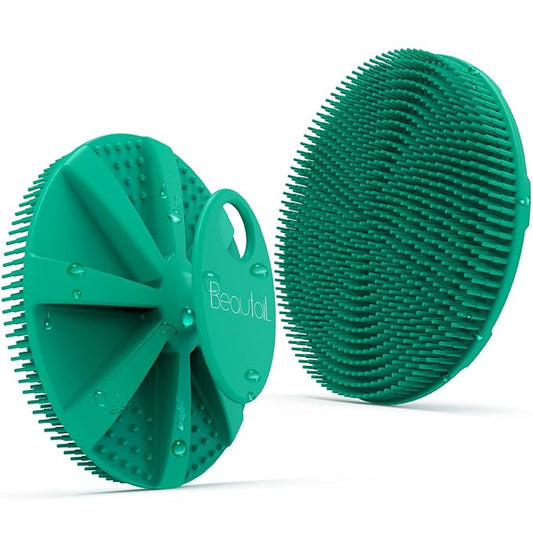 Silicone body scrubber shower bath