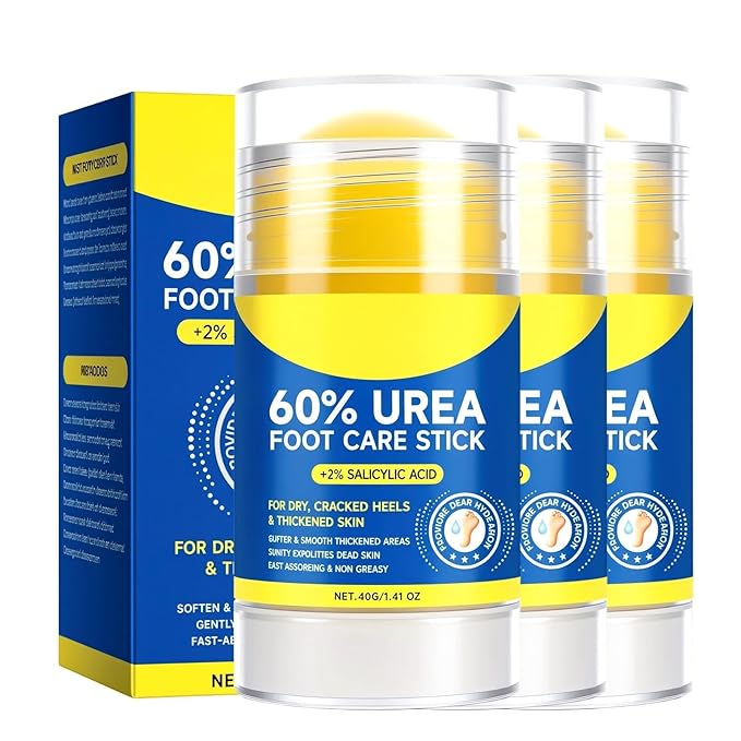 60% Urea Hydrating and Anti-Cracking Foot Cream, 2026 New Hand and Foot Cream Urea Moisturizer, Moisturising and Relieves Cracking and Dryness Foot Creams (3)