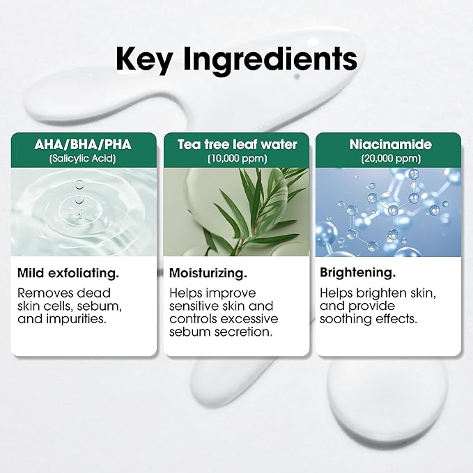 SOME BY MI AHA BHA PHA 30 Days Miracle Toner – Pack of 2 – Korean Salicylic Acid Exfoliating Face Toner for All Skin Types – Daily Pore Care & Oil Control with 2% Niacinamide – Korean Skin Care