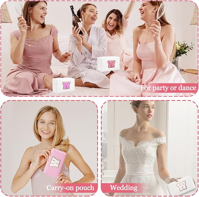 Personalized initial letter patch makeup