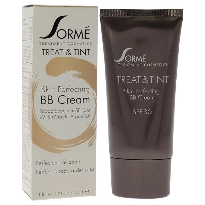 Sorme Cosmetics Treat and Tint BB Cream, Light Honey, 1.7 Ounce