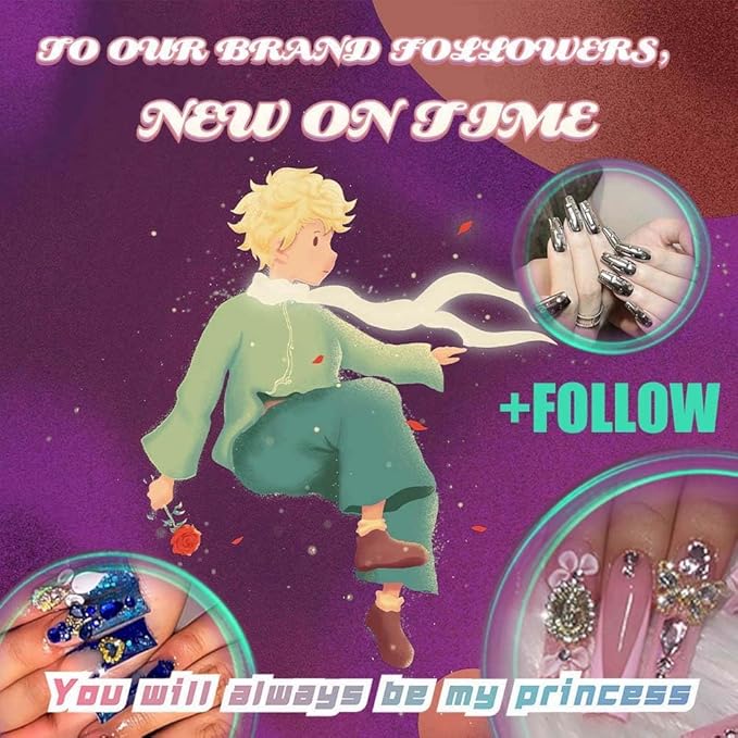 Coffin Press on Nails Long Length with Butterfly Design French Tip Nails Green Acrylic Nails for Women 24pcs